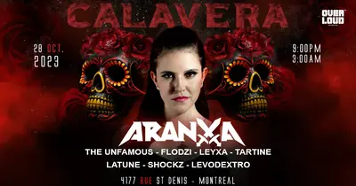 Image of the event Calavera w/ Aranxa
